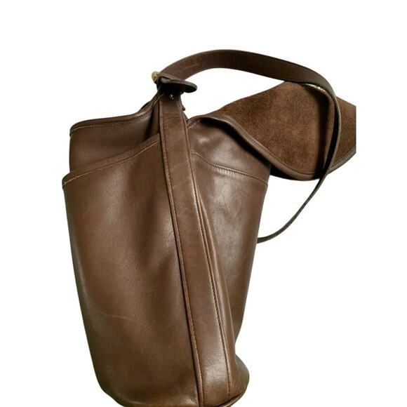 Vintage Coach Mahogany Brown Whitney Bag Excellent Condition - Picture 9 of 9